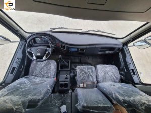 khoang cabin xe tải dongfeng d12 thùng mui bạt