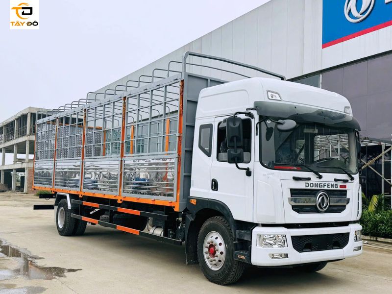 xe dongfeng d12 thùng bạt