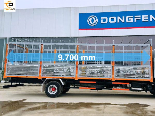 kích thước thùng xe tải dongfeng d12 thùng bạt