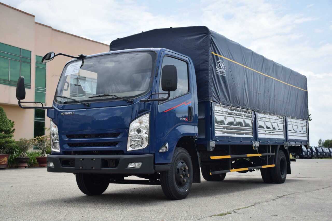 Đô Thành IZ350SL được thiết kế với cabin đầu vuông