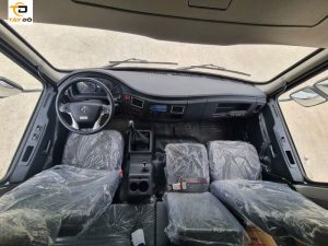 Nội thất cabin xe dongfeng d12 thùng kín nhập