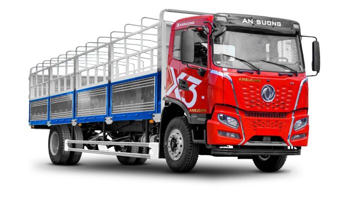 Xe tải Dongfeng X3 8 tấn thùng mui bạt