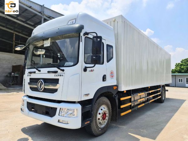 xe dongfeng d12 thùng kín nhập