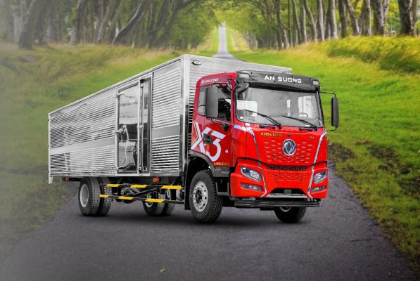 dongfeng x3 thùng kín