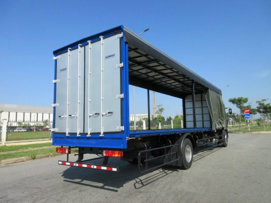 thaco auman c160l thùng mui bạt