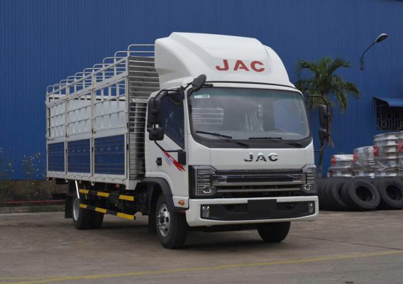 xe tải JAC N750 Plus E5 được phát triển theo phong cách cabin vuông