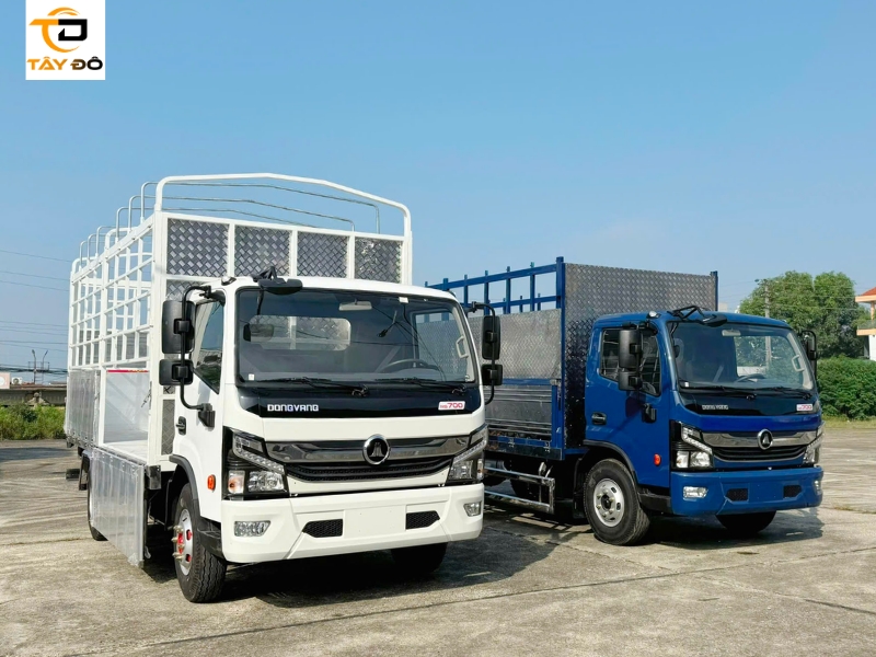 xe đồng vàng ns700 thùng mui bạt