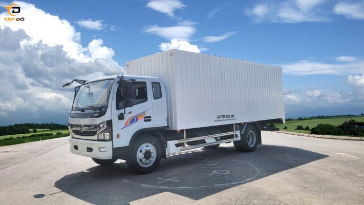 xe tải đồng vàng 800 thùng kín container