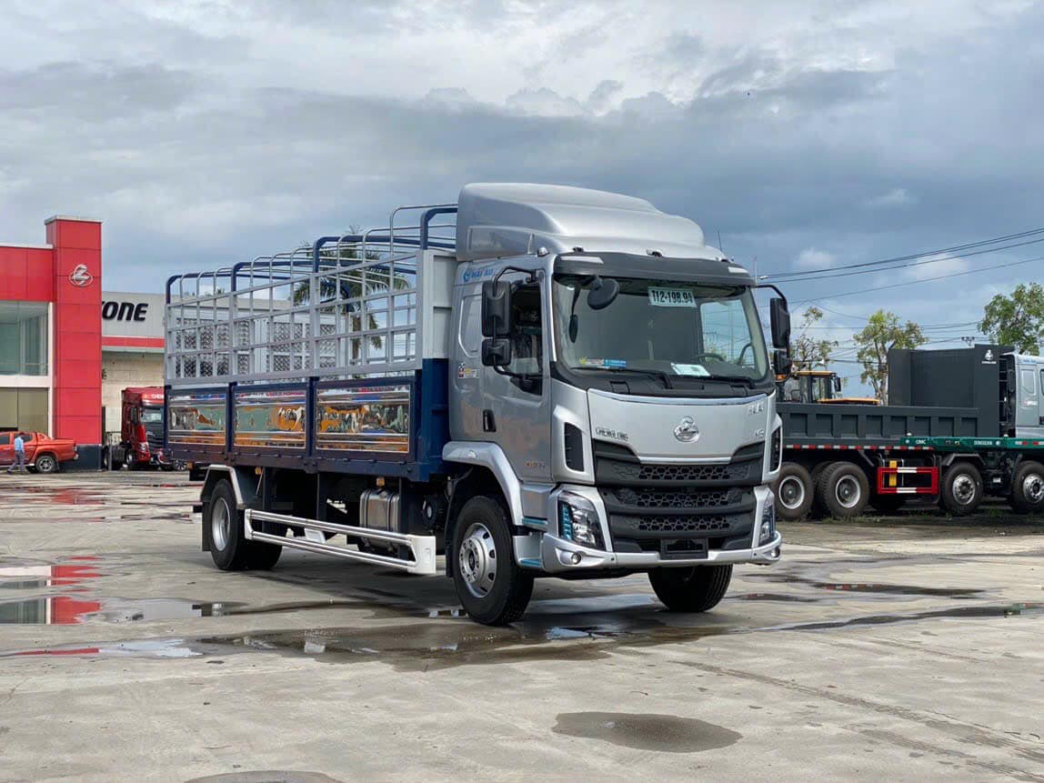 Xe tải 8 tấn Chenglong M3 mui bạt-1