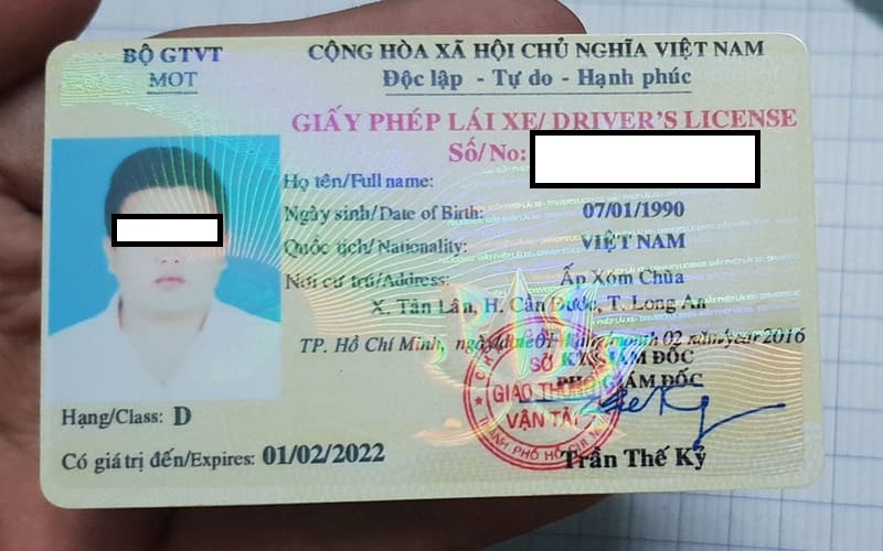 bằng d lái được những xe gì