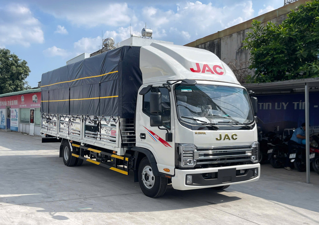 xe tải 3.5 tấn jac n350sl thùng 6m2