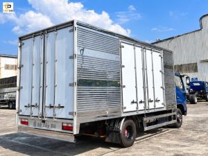 nissan đồng vàng ns350l thùng kín inox 3 lớp