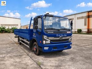 ngoại thất xe tải 3t5 nissan đồng vàng ns350sl thùng lửng